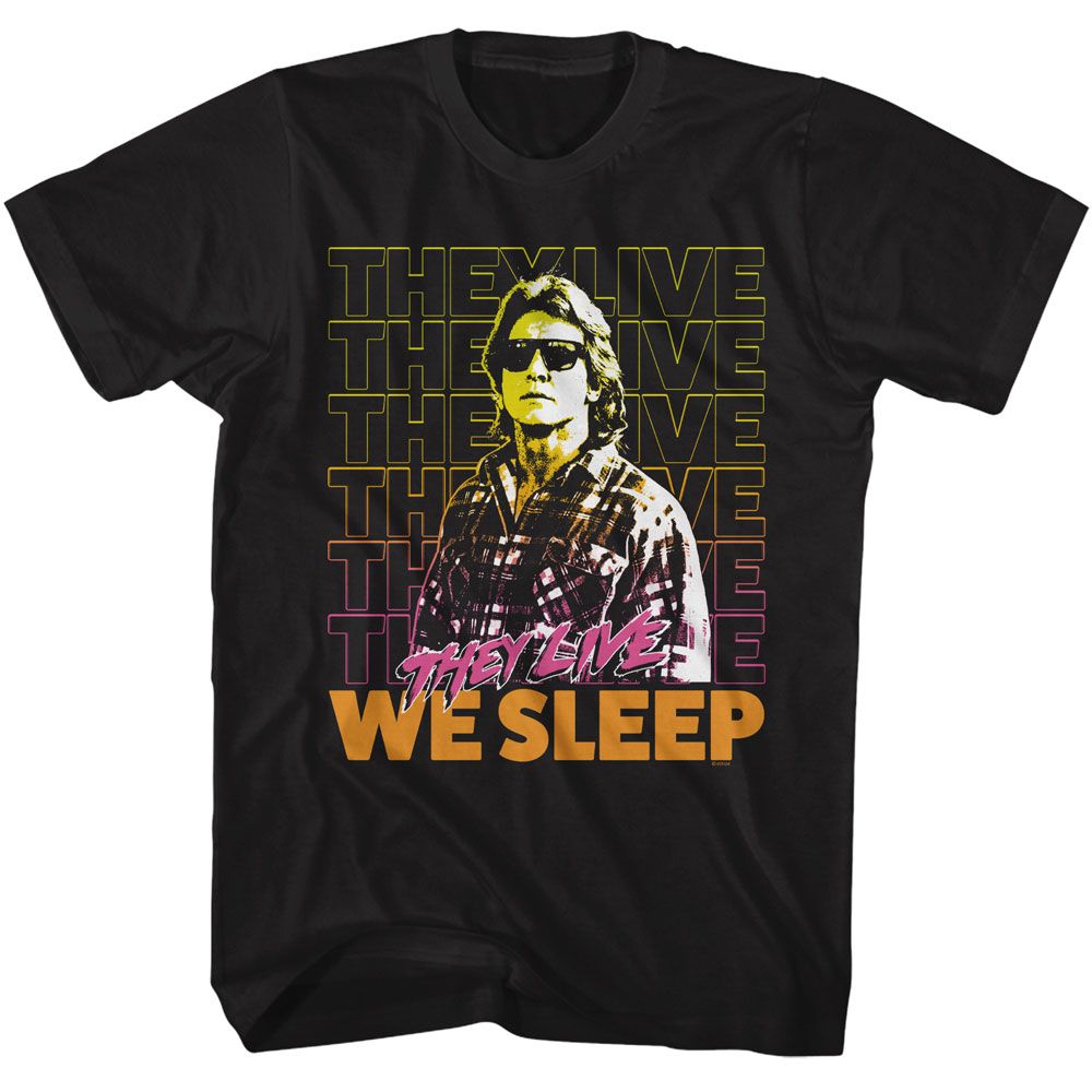They Live - THEY LIVE NADA WE SLEEP Adult Shirt