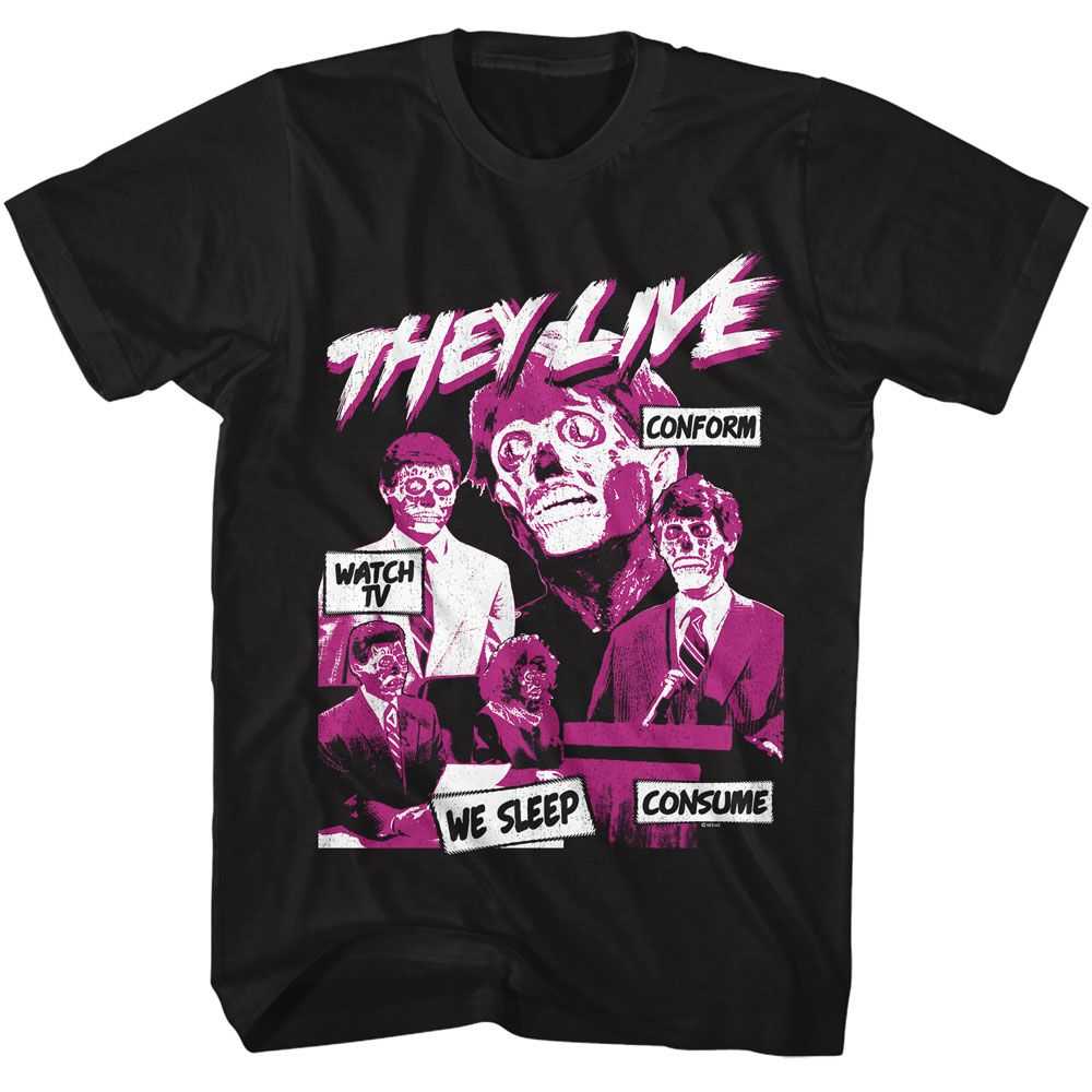 They Live - THEY LIVE CONFORM Adult Shirt