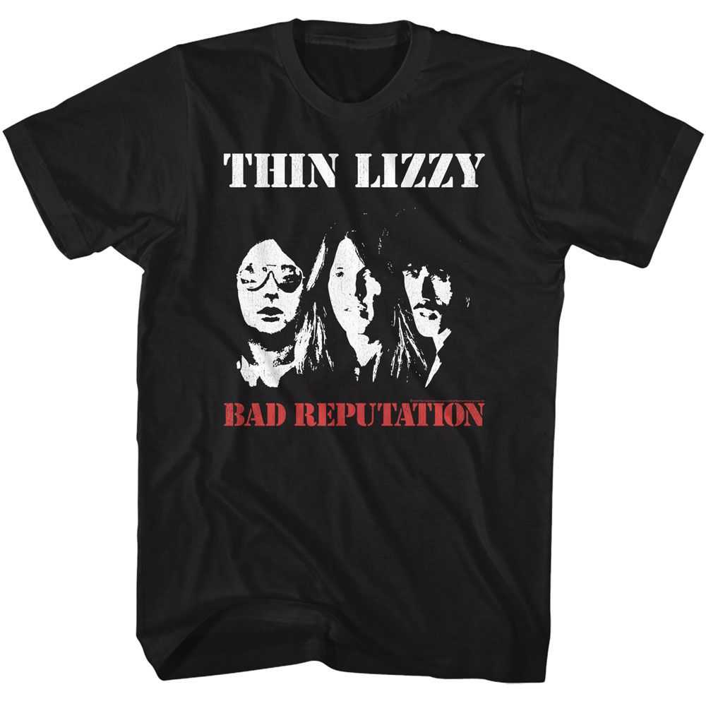 Thin Lizzy - THIN LIZZY BAD REPUTATION Adult Shirt