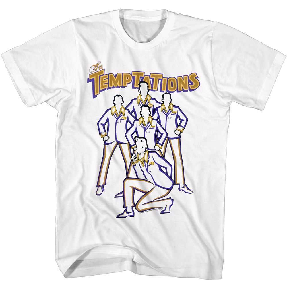 Temptations - TEMPTATIONS LINE ART Adult Shirt
