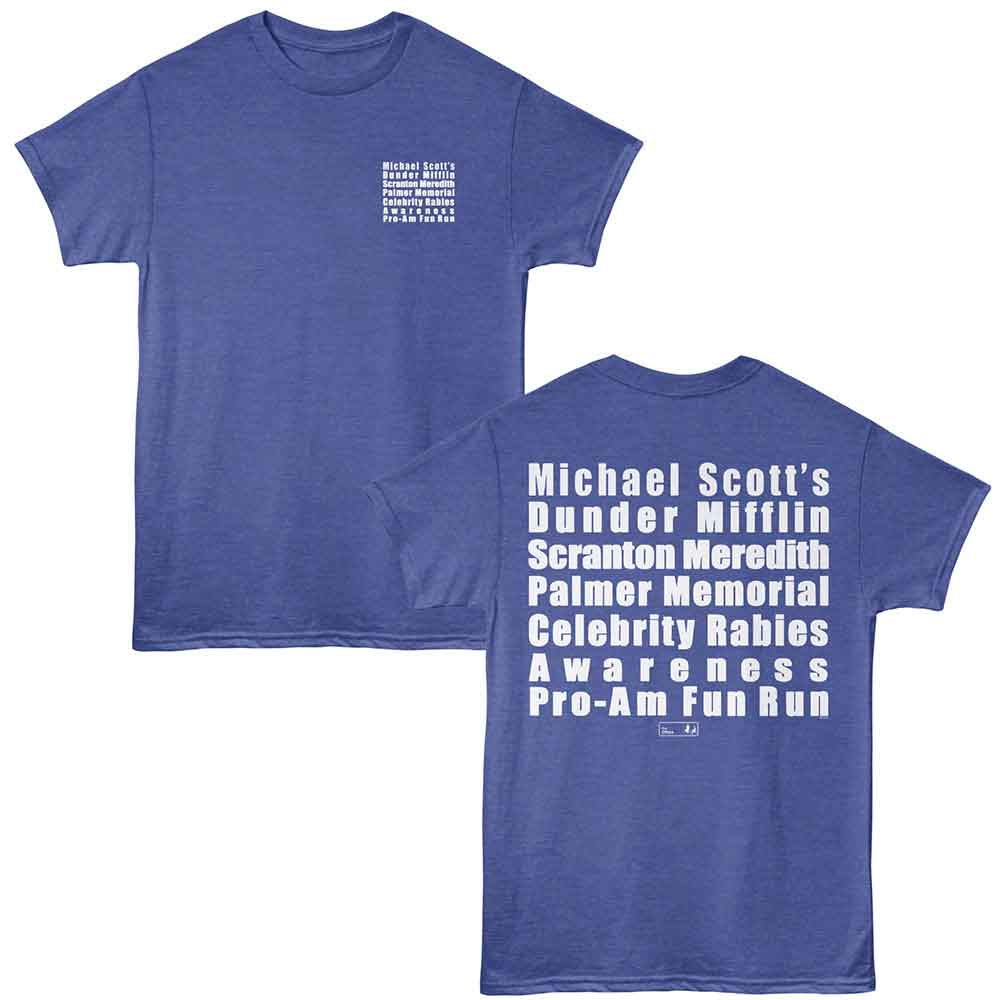 The Office - THE OFFICE FUN RUN F B Adult Shirt