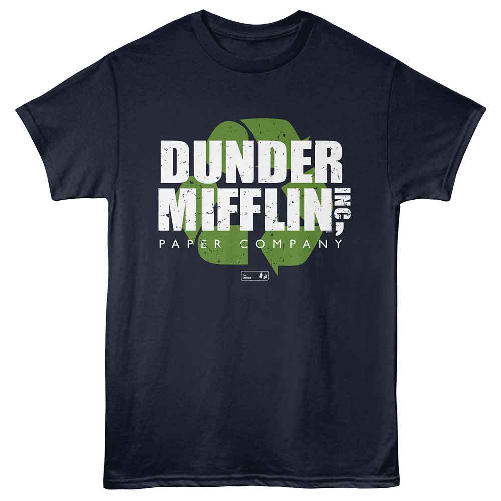 The Office - THE OFFICE DUNDER MIFFLIN RECYCLE Adult Shirt