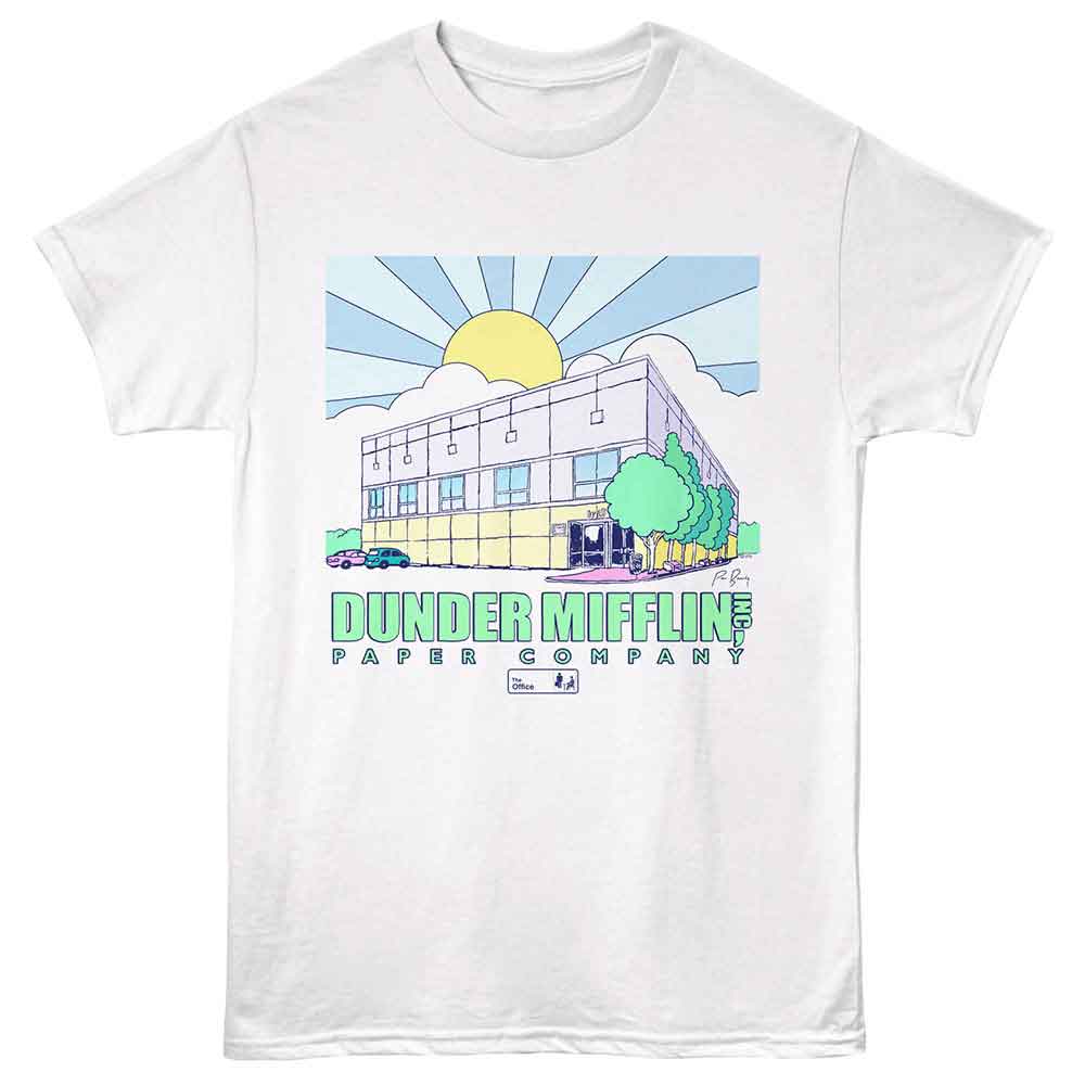 The Office - THE OFFICE DUNDER MIFFLIN BUILDING Adult Shirt