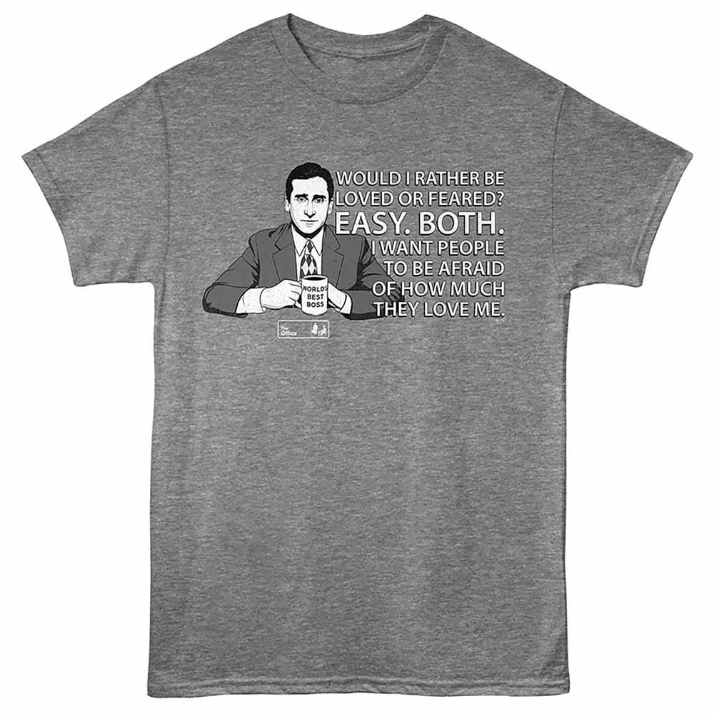 The Office - THE OFFICE HOW MUCH THEY LOVE ME Adult Shirt