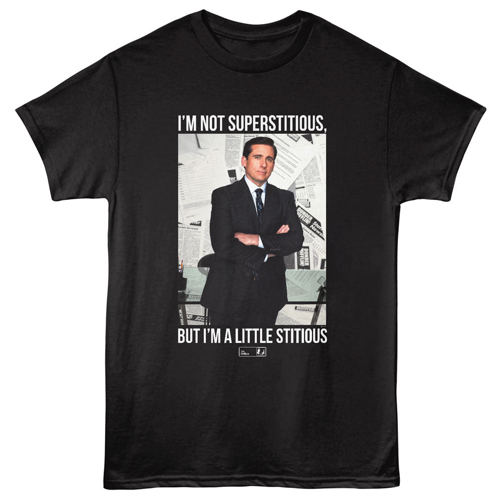 The Office - THE OFFICE SUPERSTITIOUS Adult Shirt