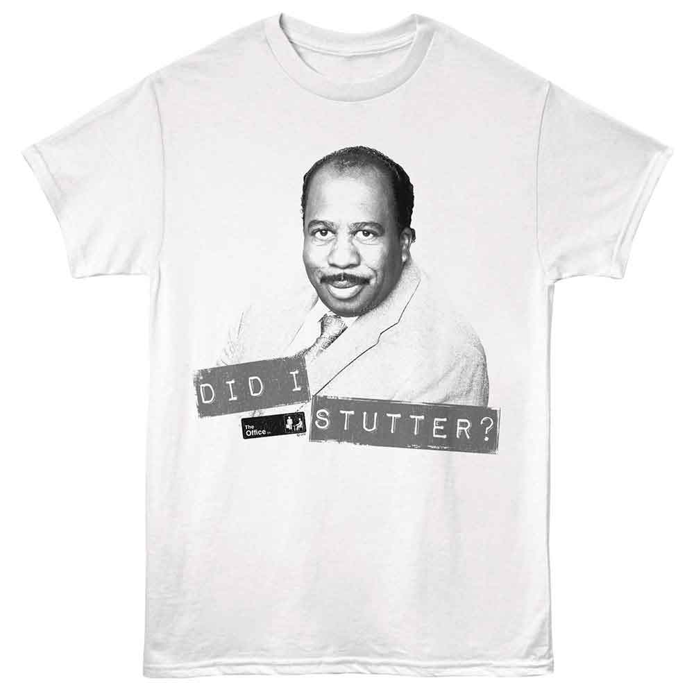 The Office - THE OFFICE DID I STUTTER Adult Shirt