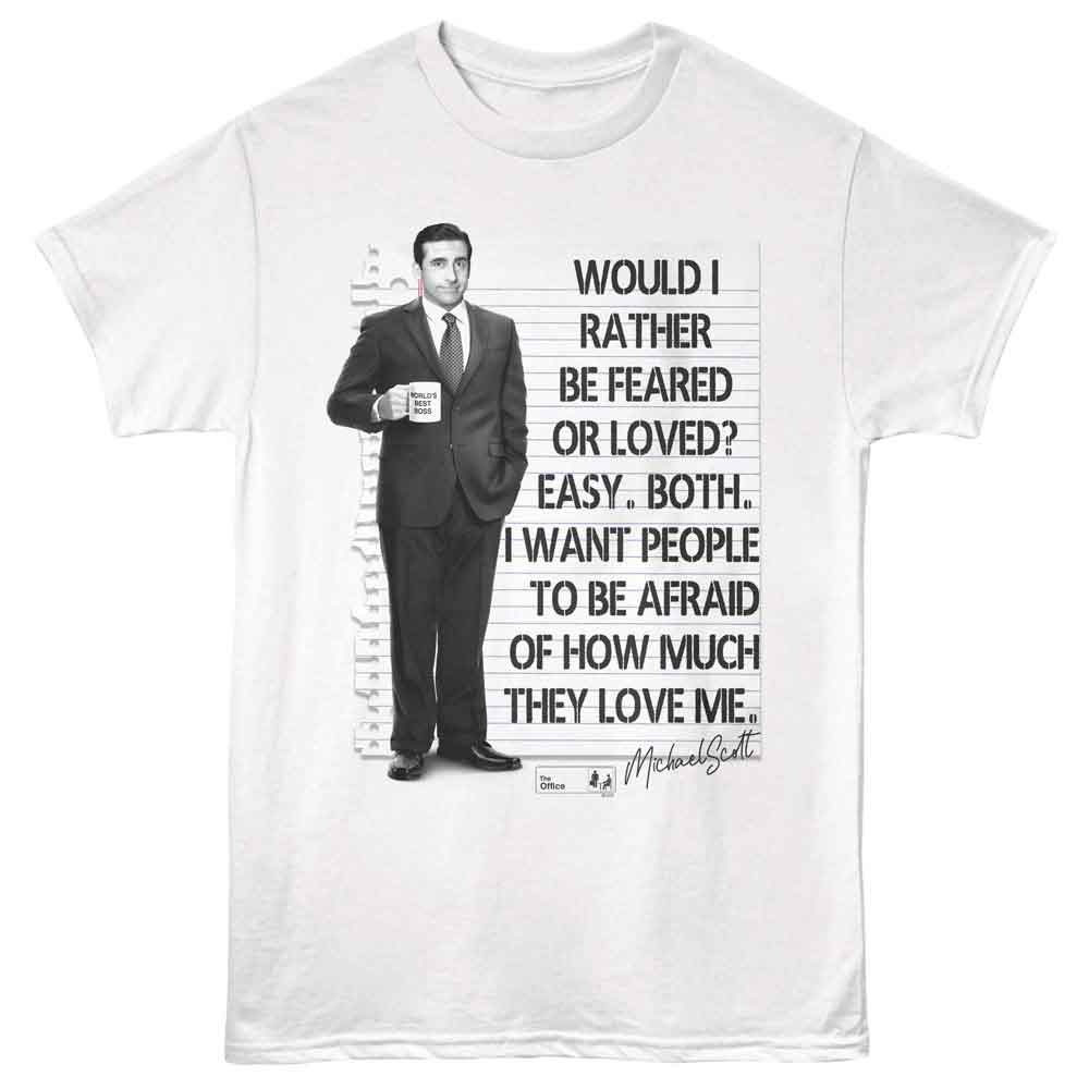 The Office - THE OFFICE THEY LOVE ME Adult Shirt