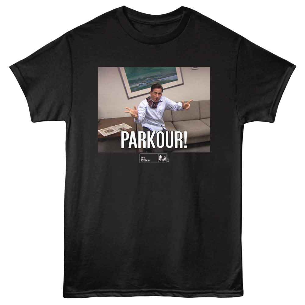 The Office - THE OFFICE PARKOUR Adult Shirt