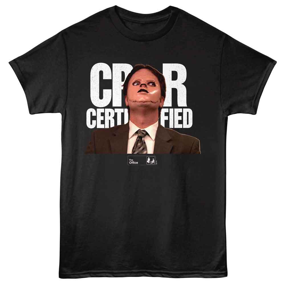 The Office - THE OFFICE CPR CERTIFIED Adult Shirt