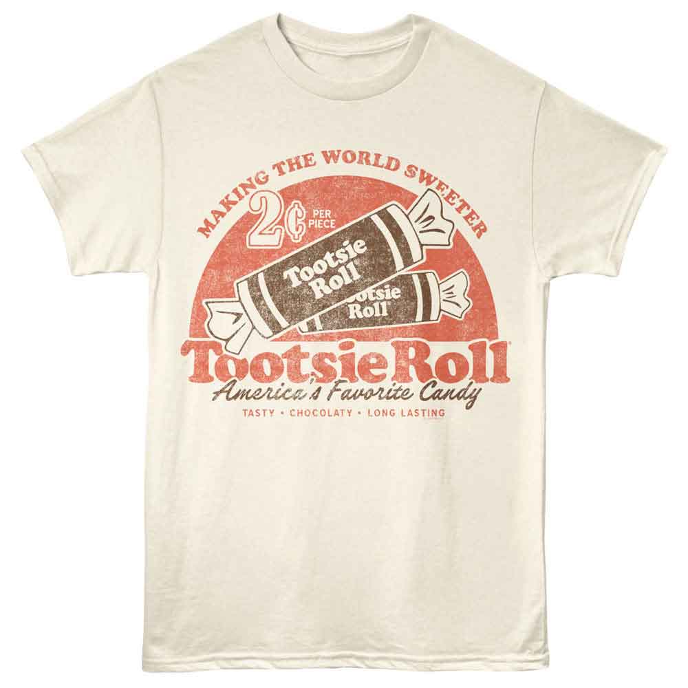 Tootsie Roll - TOOTSIE ROLL WORLD SWEETER Adult Shirt