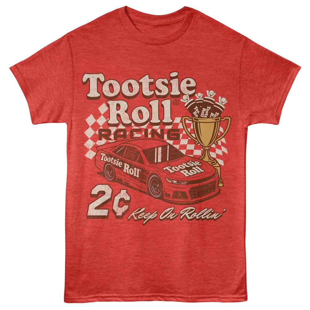 Tootsie Roll - TOOTSIE ROLL RACING Adult Shirt