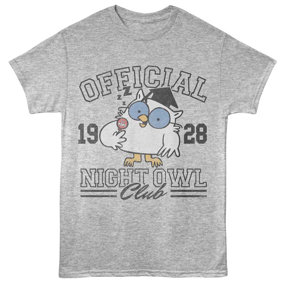 Tootsie Roll - TOOTSIE ROLL NIGHT OWL CLUB Adult Shirt