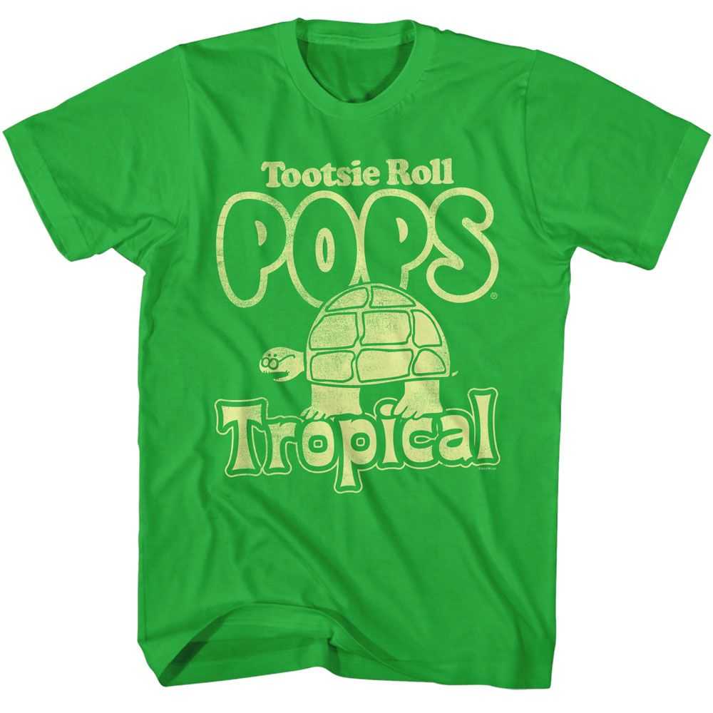 Tootsie Roll - TOOTSIE ROLL MR TURTLE TROPICAL Adult Shirt