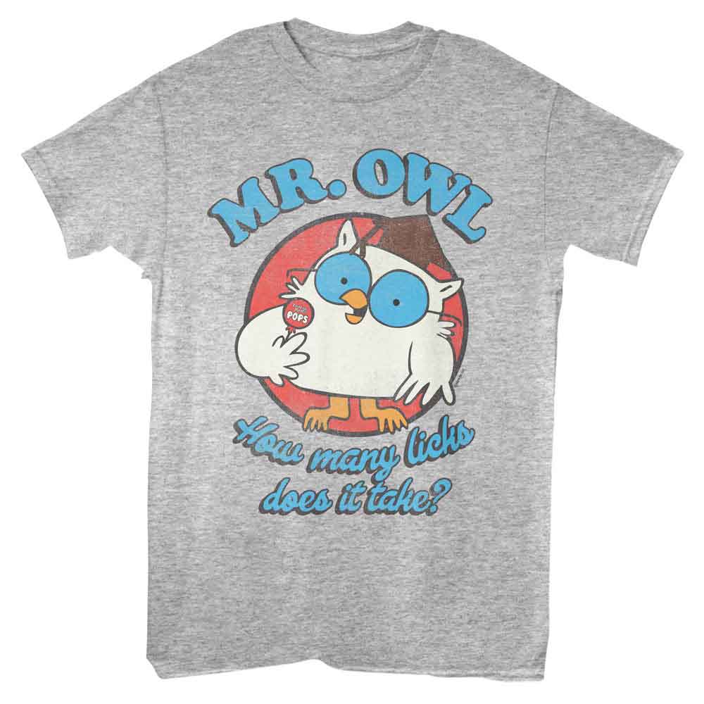 Tootsie Roll - TOOTSIE ROLL HOW MANY LICKS Adult Shirt