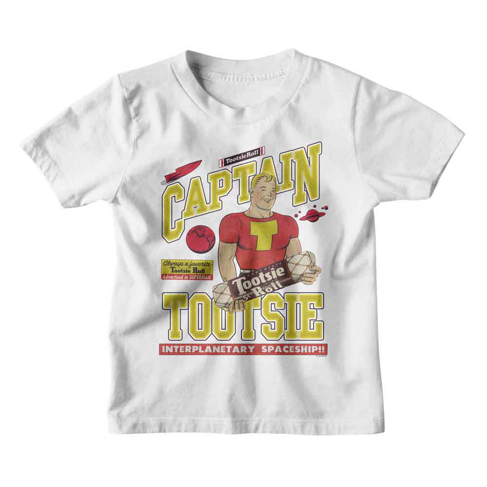 Tootsie Roll - TOOTSIE ROLL CAPTAIN TOOTSIE Youth Shirt