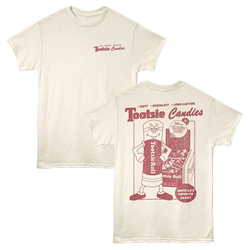 Tootsie Roll - TOOTSIE ROLL CANDIES F B Adult Shirt