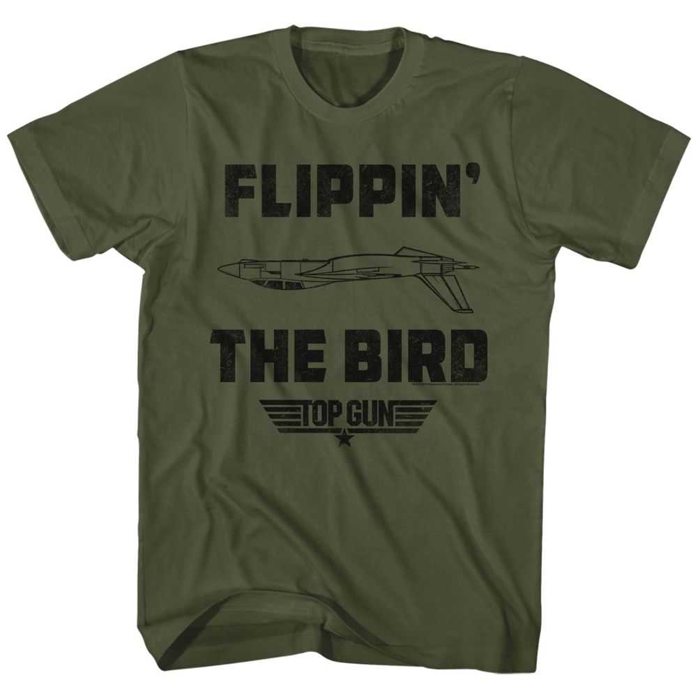 Top Gun - DA BIRD Adult Shirt