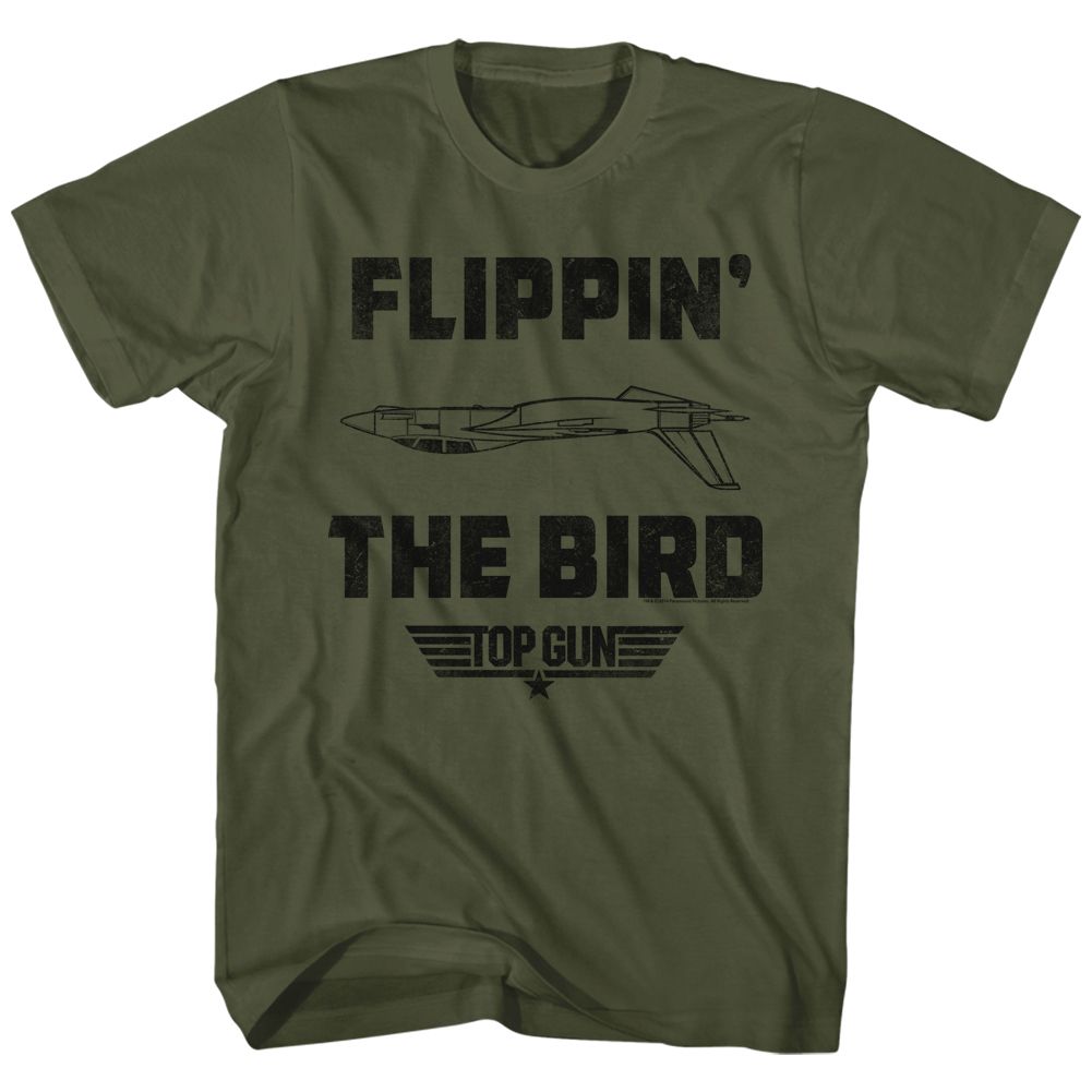 Top Gun - DA BIRD Adult Shirt