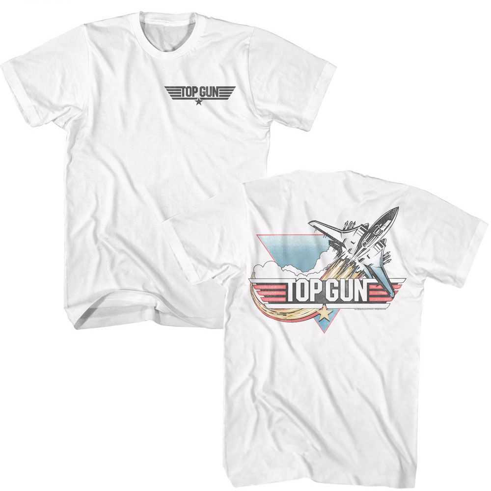 Top Gun - TOP GUN VINTAGE JET F B Adult Shirt
