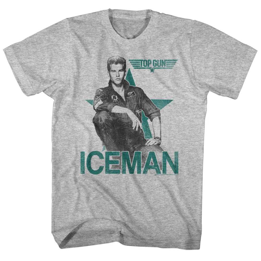 Top Gun - ICEMAN Adult Shirt
