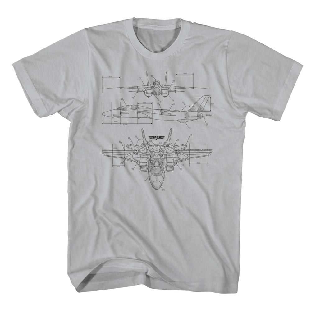 Top Gun - TECHNICOLOR Adult Shirt