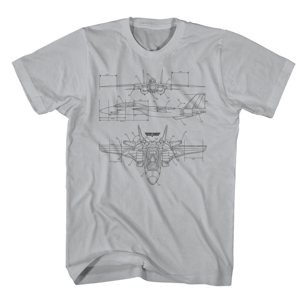 Top Gun - TECHNICOLOR Adult Shirt