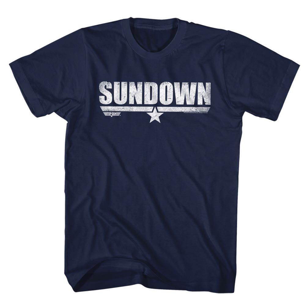 Top Gun - SUNDOWN Adult Shirt