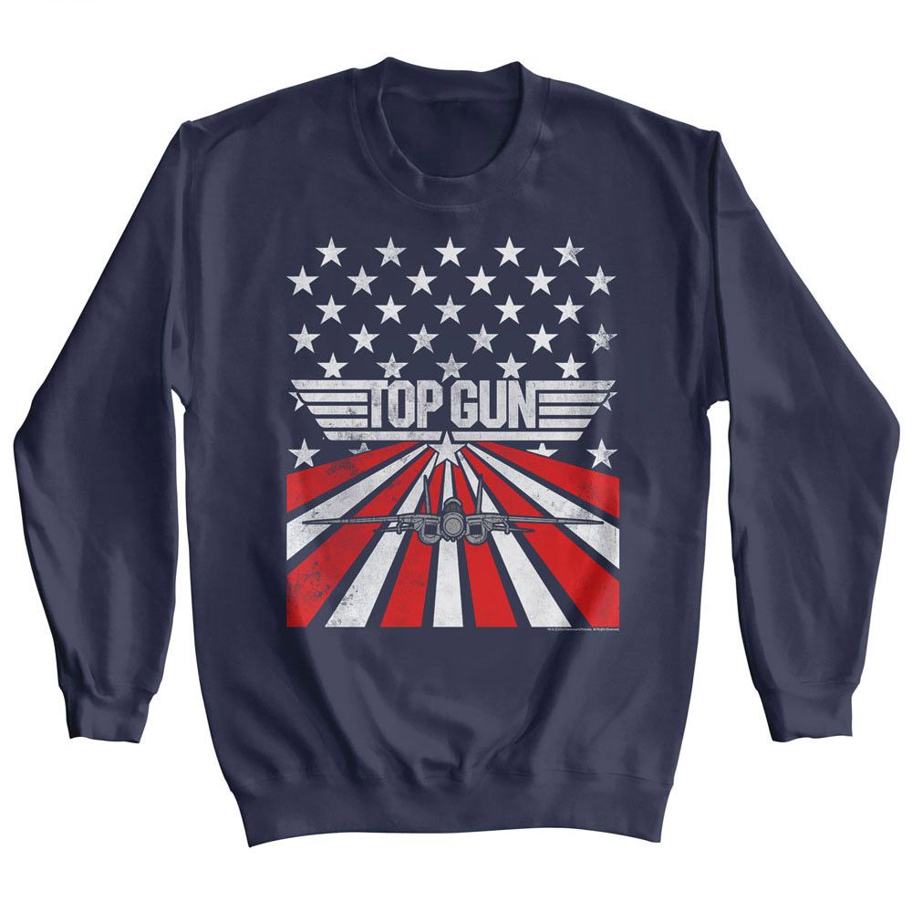 Top Gun - TOP GUN STARS AND STRIPES Adult Shirt