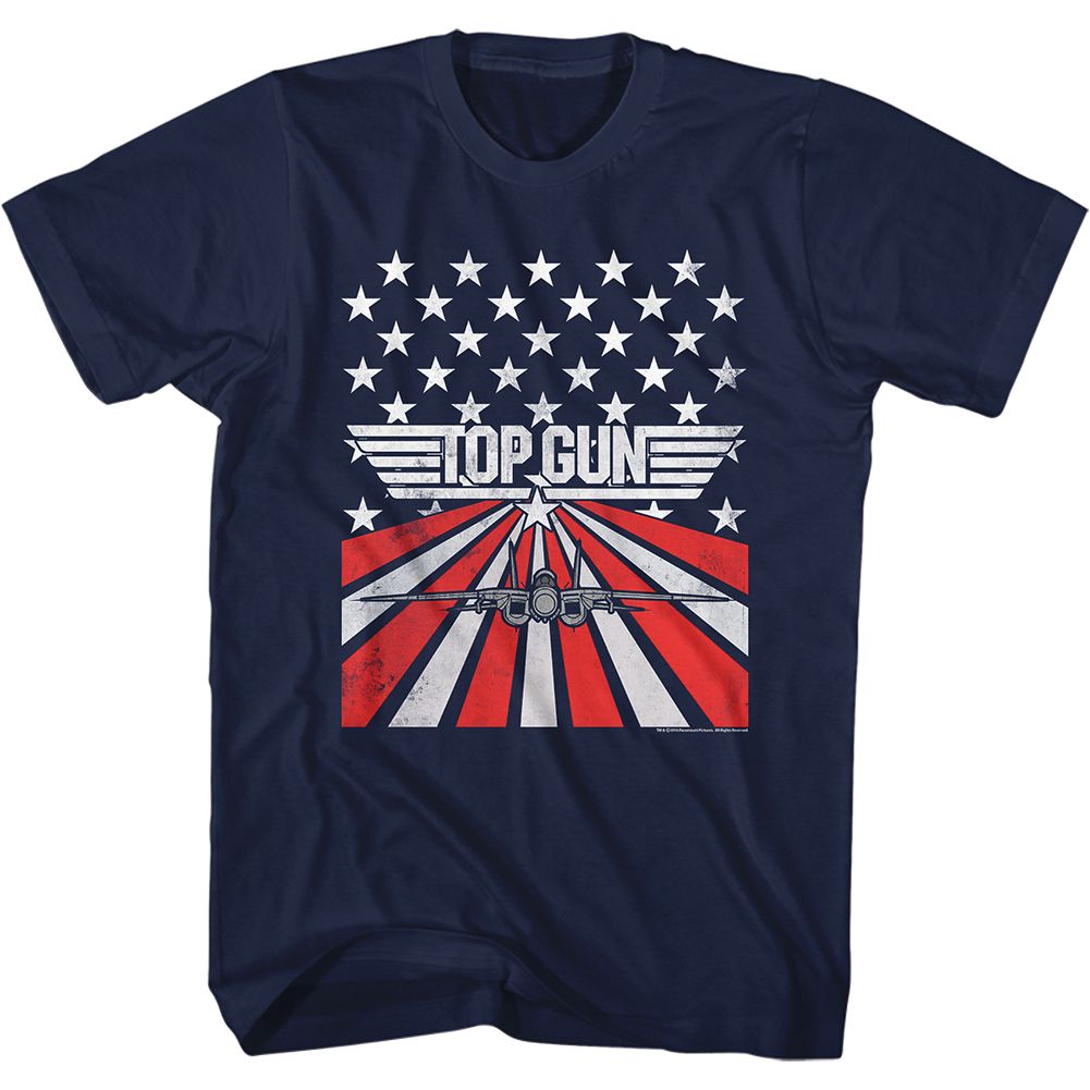 Top Gun - STARS AND STRIPES Adult Shirt