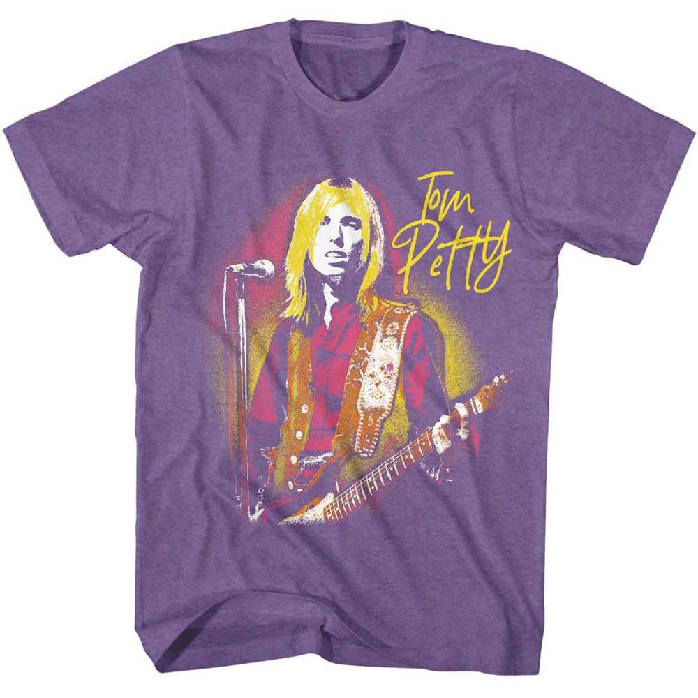 Tom Petty - TOM PETTY AT THE MIC Adult Shirt