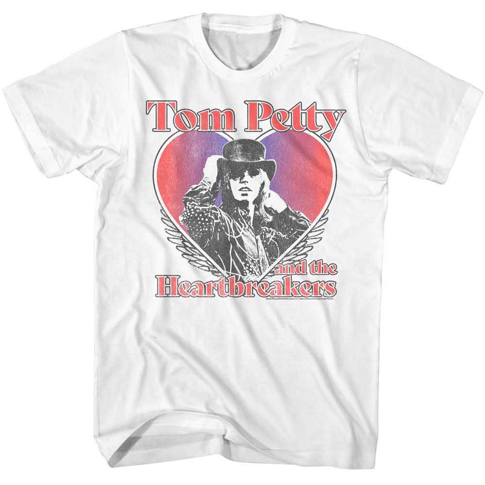 Tom Petty - TOM PETTY HEART HAT Adult Shirt