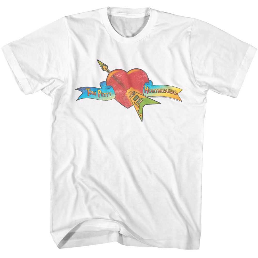 Tom Petty - TOM PETTY HEART LOGO Adult Shirt
