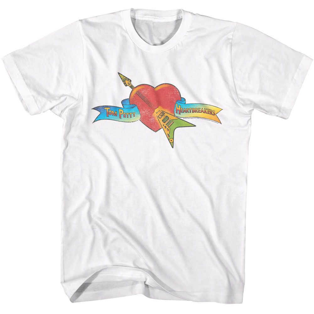 Tom Petty - TOM PETTY HEART LOGO Adult Shirt