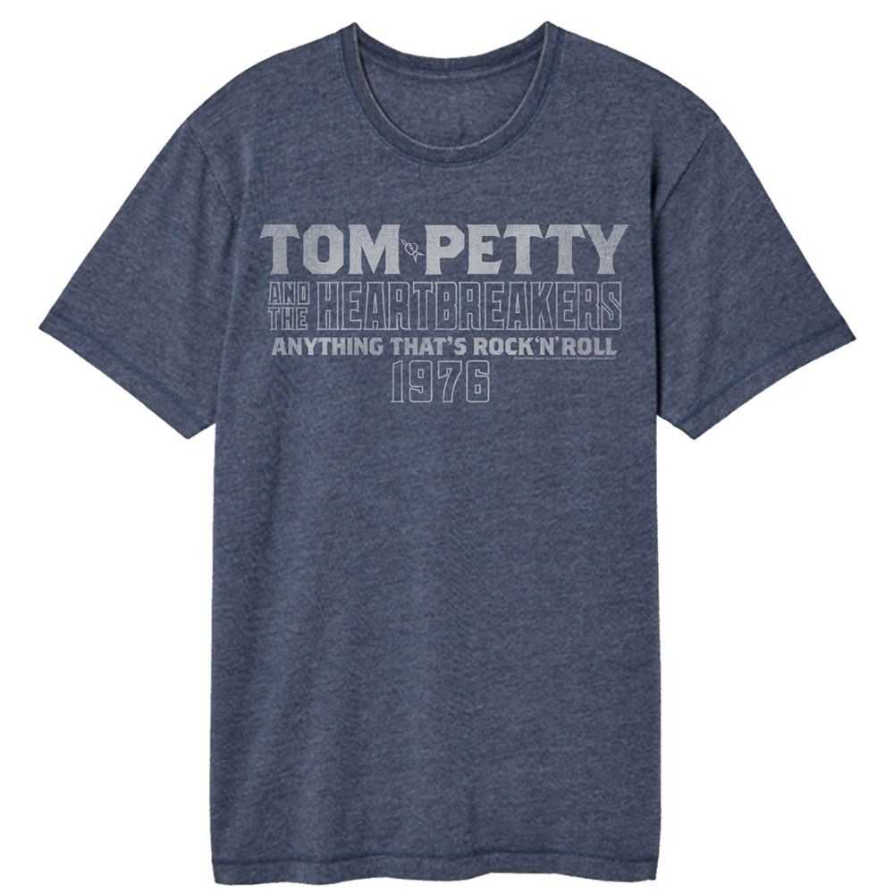 Tom Petty - TOM PETTY STACKED TEXT Adult Shirt
