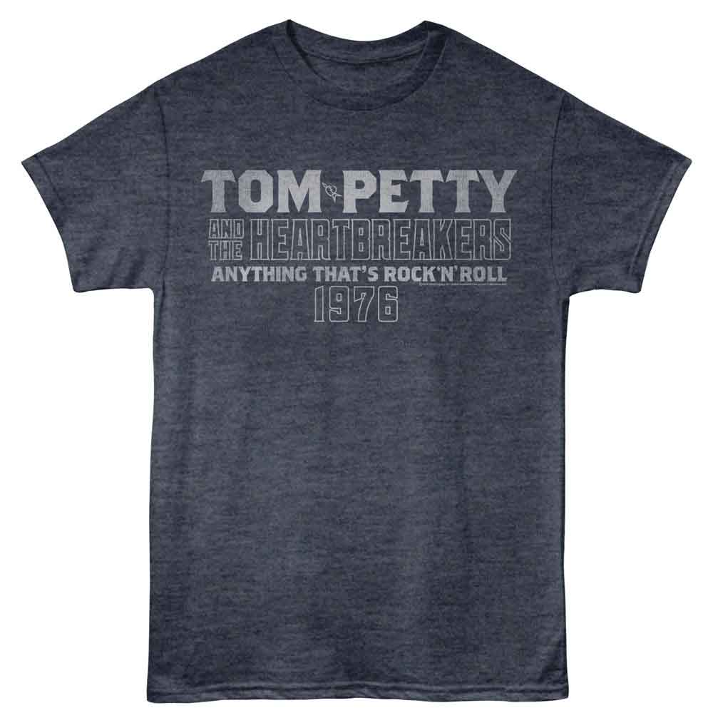 Tom Petty - TOM PETTY STACKED TEXT Adult Shirt