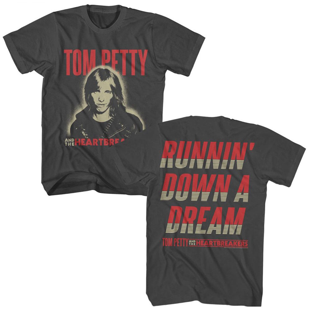 Tom Petty - TOM PETTY RUNNIN DOWN A DREAM Adult Shirt