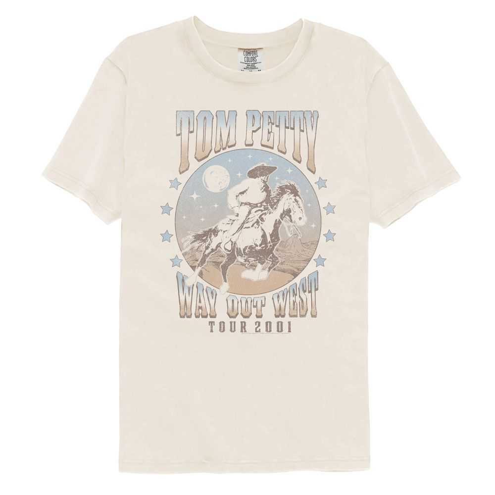 Tom Petty - TOM PETTY WAY OUT WEST 2001 Adult Shirt