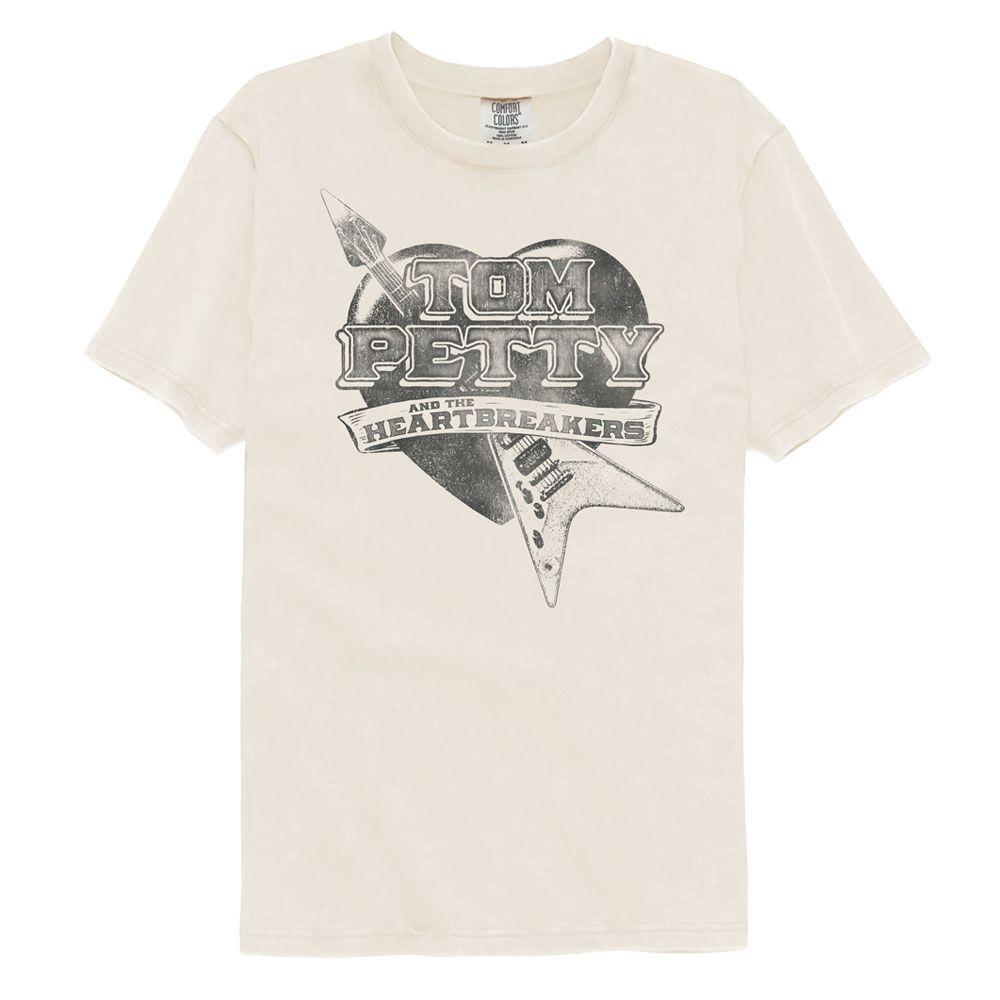 Tom Petty - TOM PETTY GUITAR HEART Adult Shirt