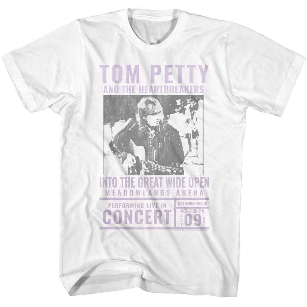Tom Petty - TOM PETTY INTO THE GREAT WIDE OPEN Adult Shirt