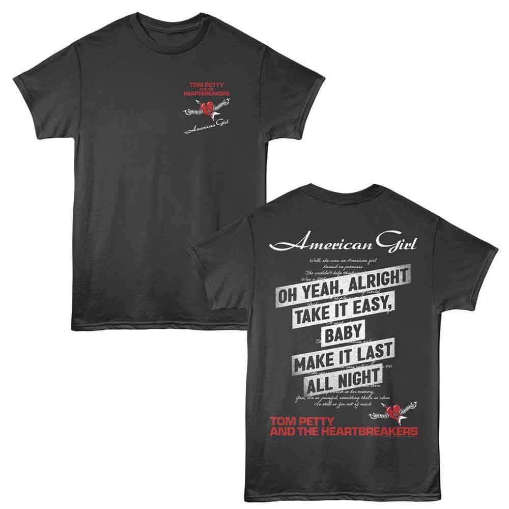 Tom Petty - TOM PETTY AMERICAN GIRL Adult Shirt