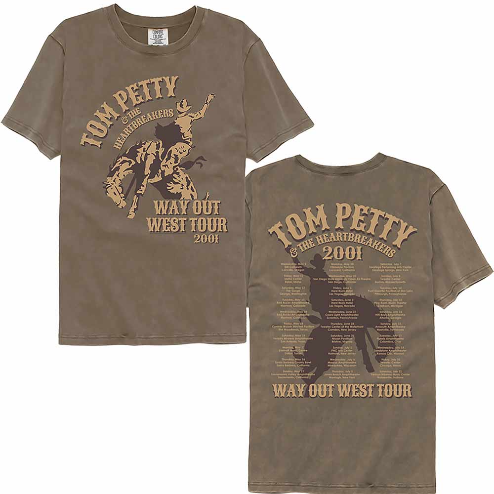 Tom Petty - TOM PETTY WAY OUT WEST TOUR Adult Shirt
