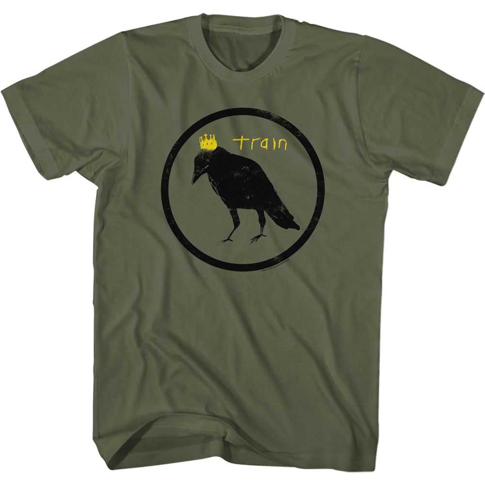 Train - CROW AND CROWN IN CIRCLE Adult Shirt