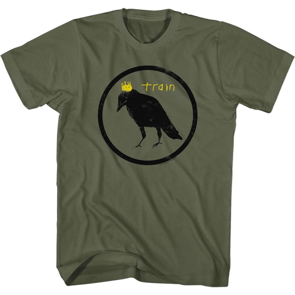 Train - CROW AND CROWN IN CIRCLE Adult Shirt