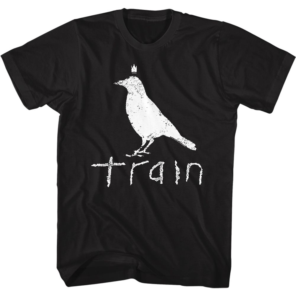 Train - WHT CROW LOGO Adult Shirt
