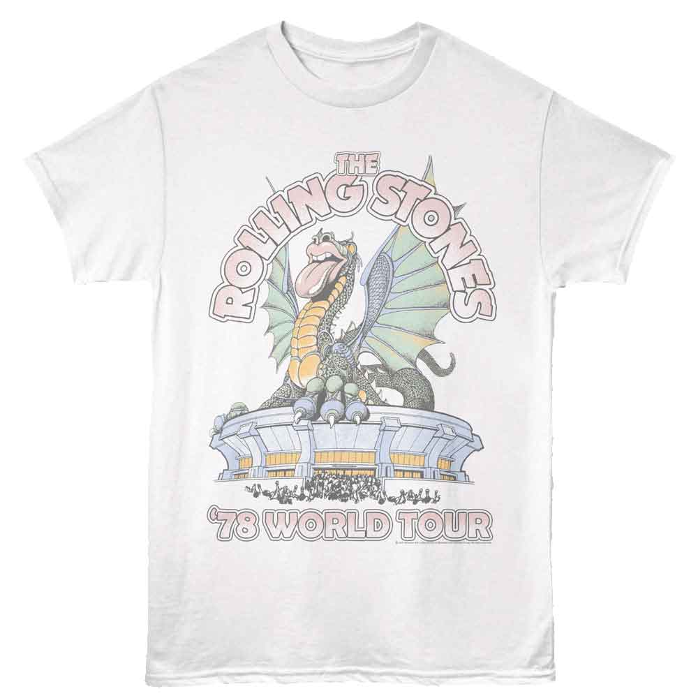 Rolling Stones - ROLLING STONES DRAGON 78 TOUR Adult Shirt