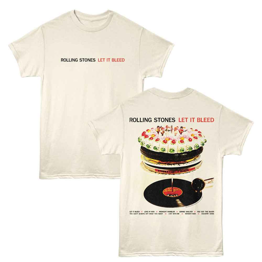 Rolling Stones - ROLLING STONES LET IT BLEED 69 Adult Shirt