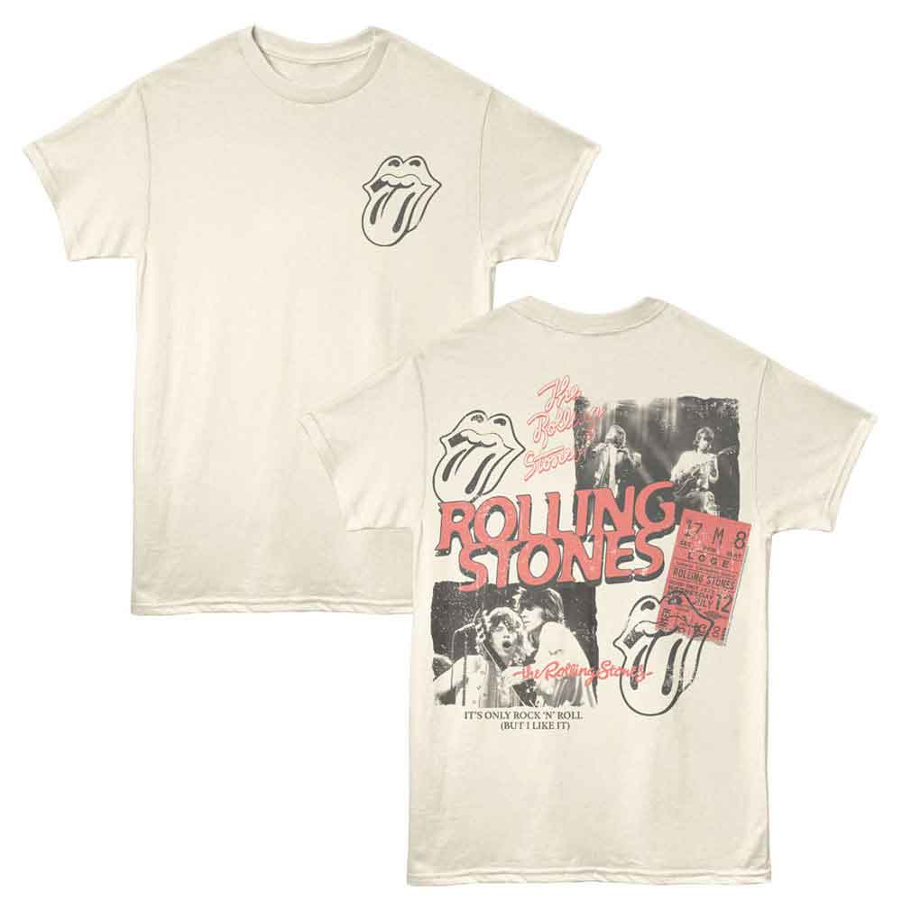 Rolling Stones - ROLLING STONES COLLAGE F B Adult Shirt