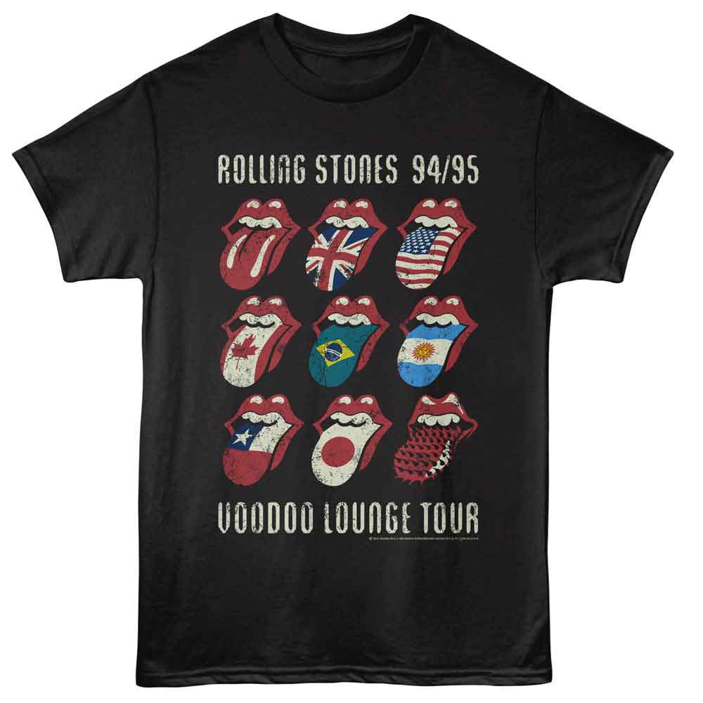 Rolling Stones - ROLLING STONES VOODOO TONGUES Adult Shirt