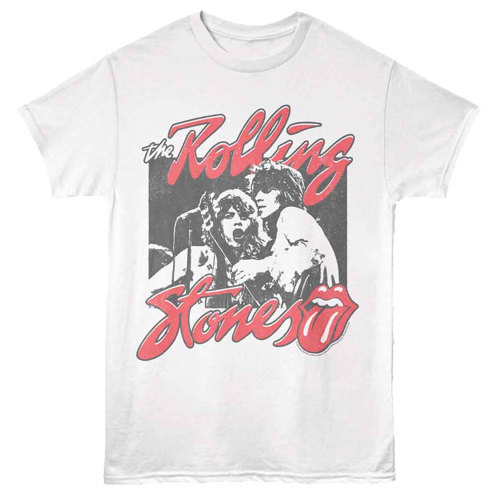 Rolling Stones - ROLLING STONES PHOTO AND LOGO Adult Shirt