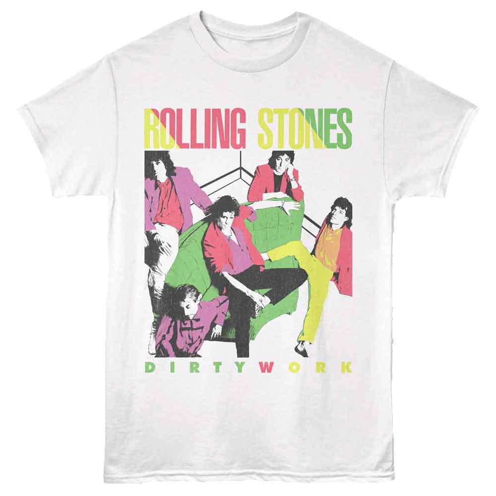Rolling Stones - ROLLING STONES DIRTY WORK Adult Shirt